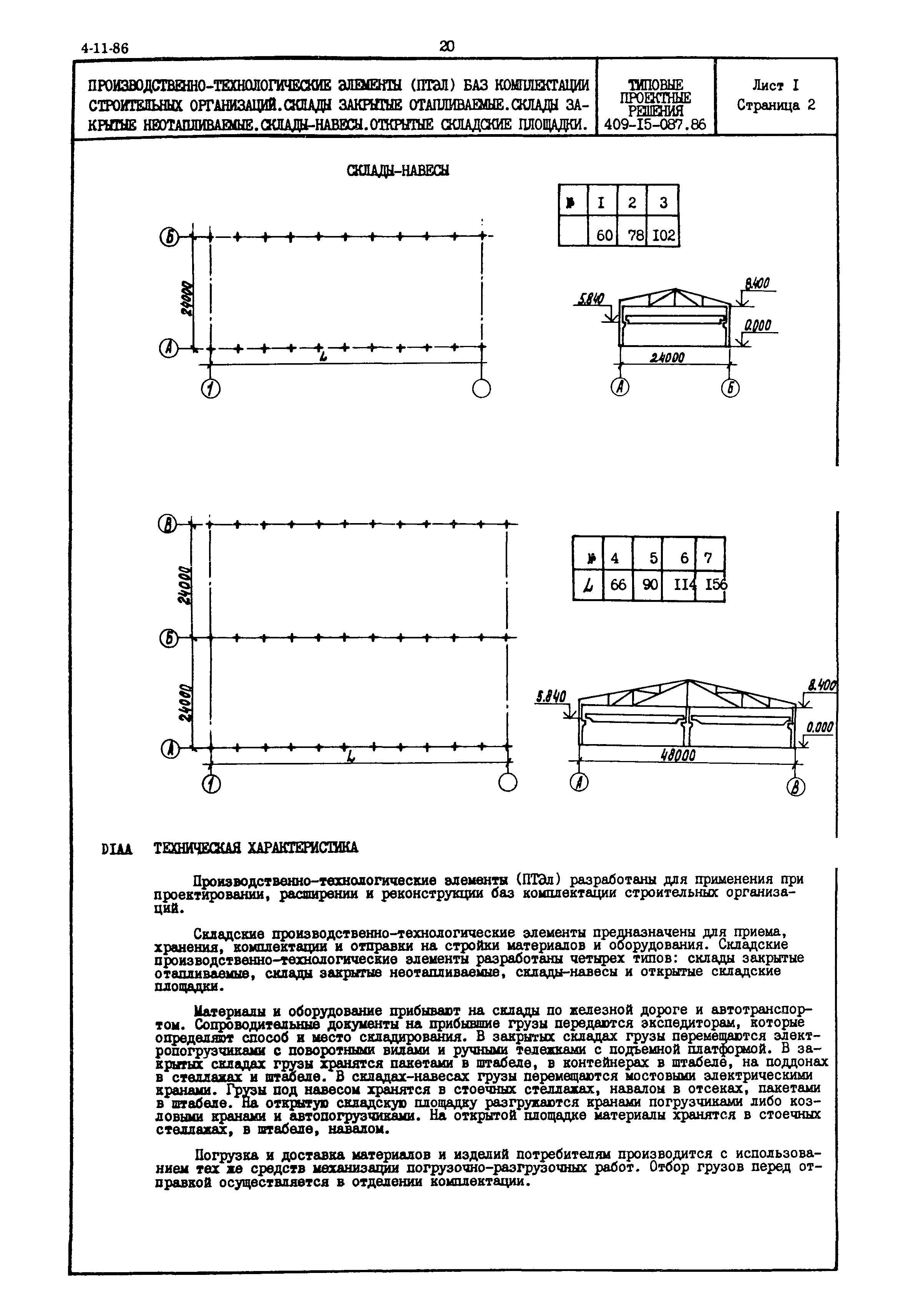 Типовые проектные решения 409-15-087.86