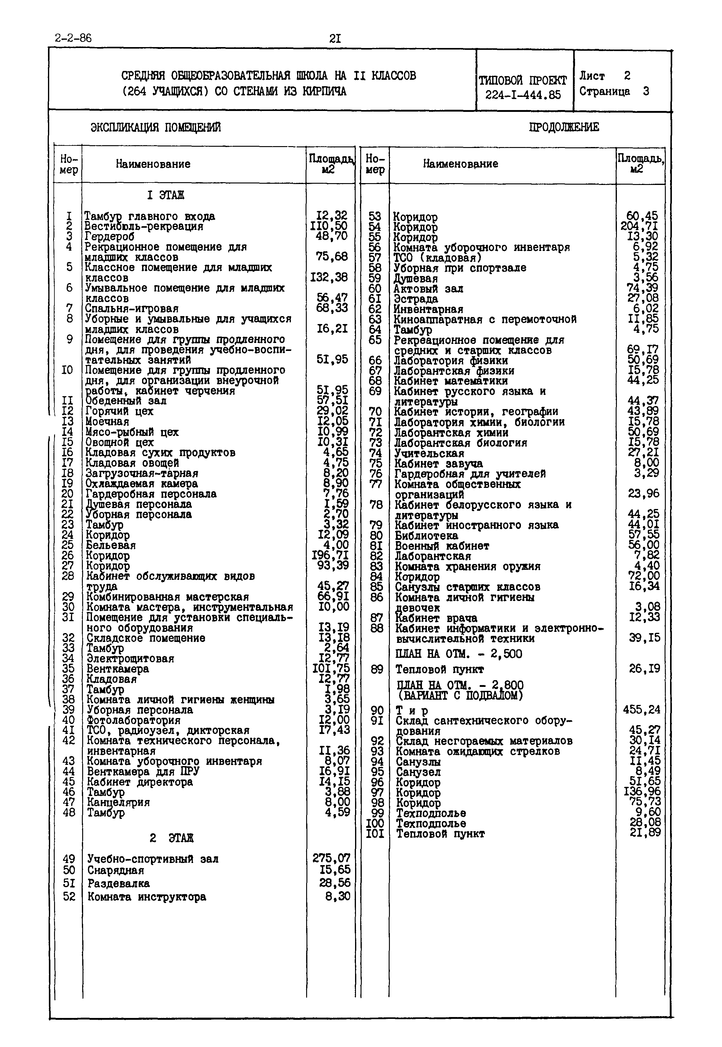 Типовой проект 224-1-444.85