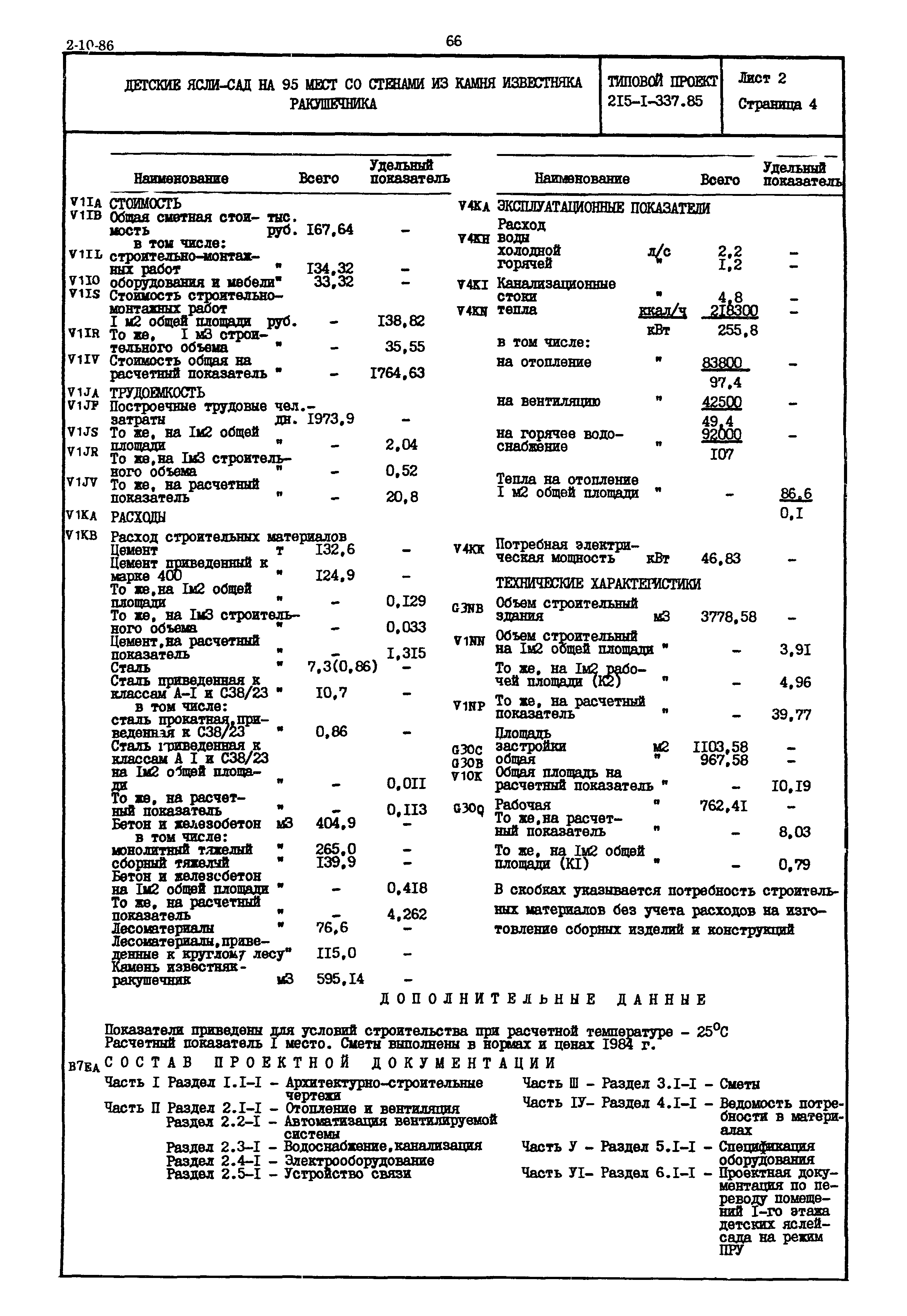 Типовой проект 215-1-337.85