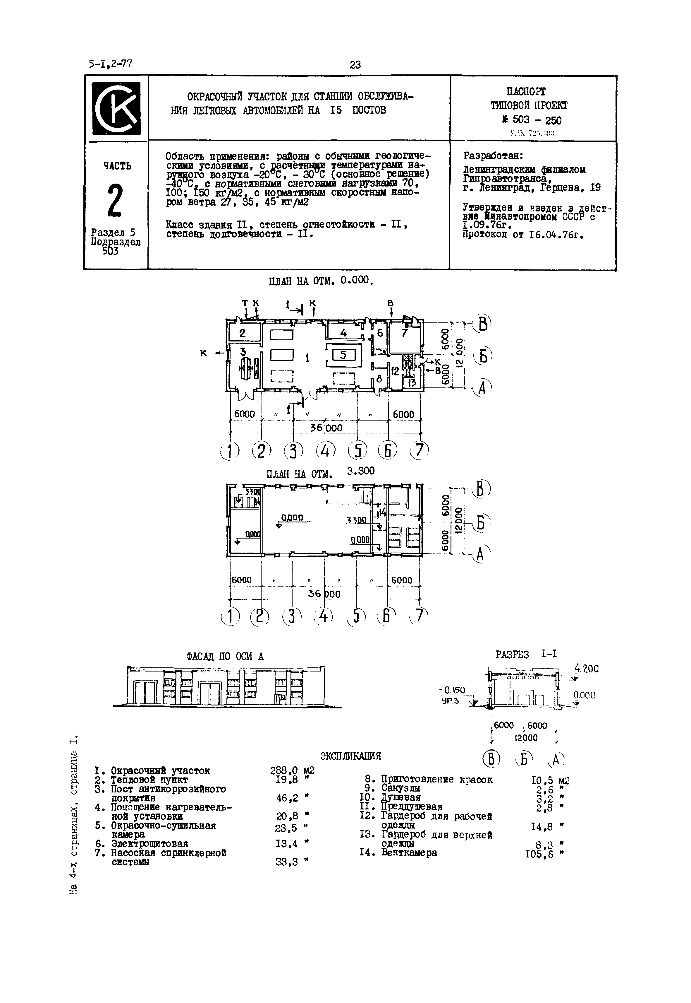 Типовой проект 503-250