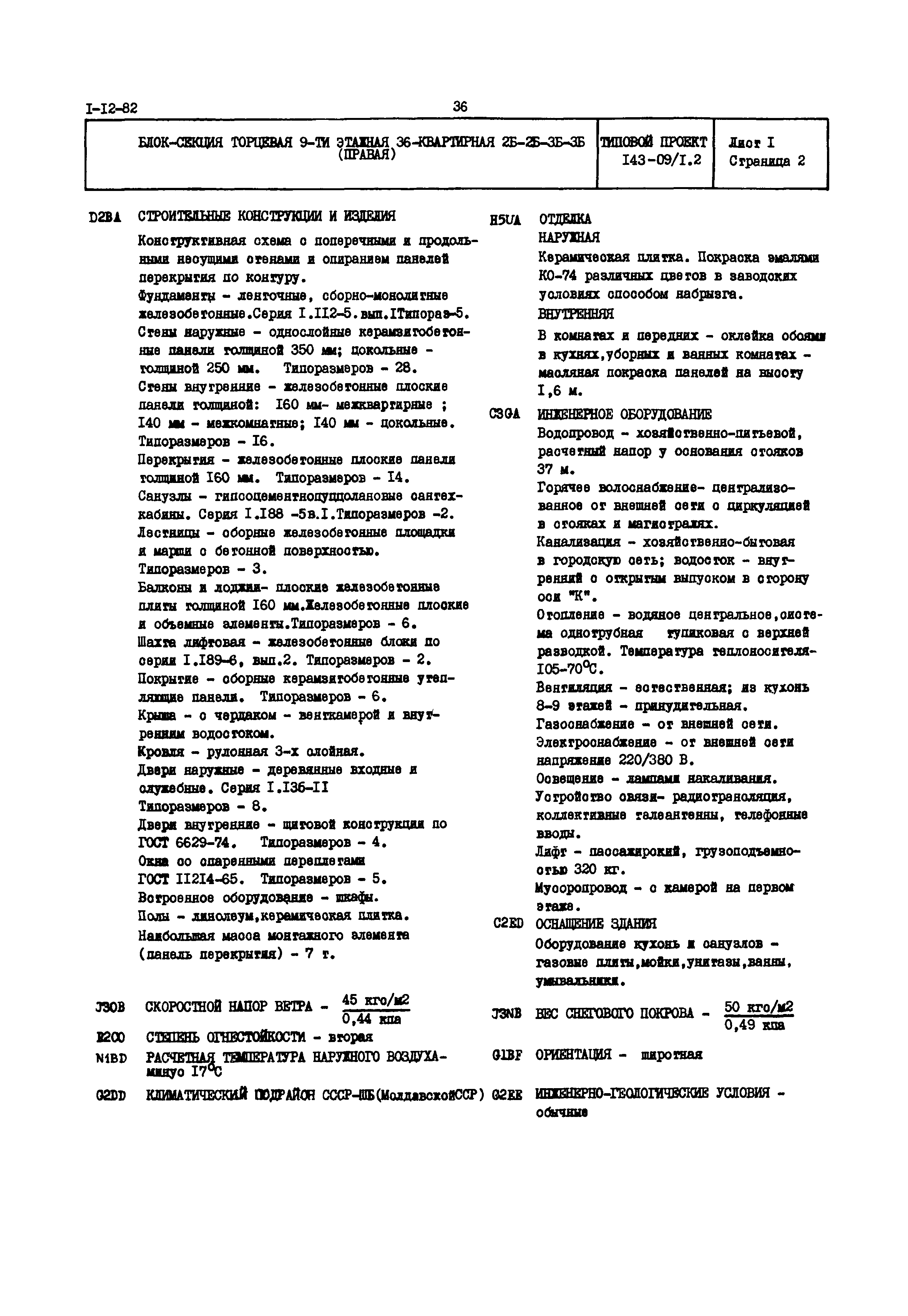 Типовой проект 143-09/1.2