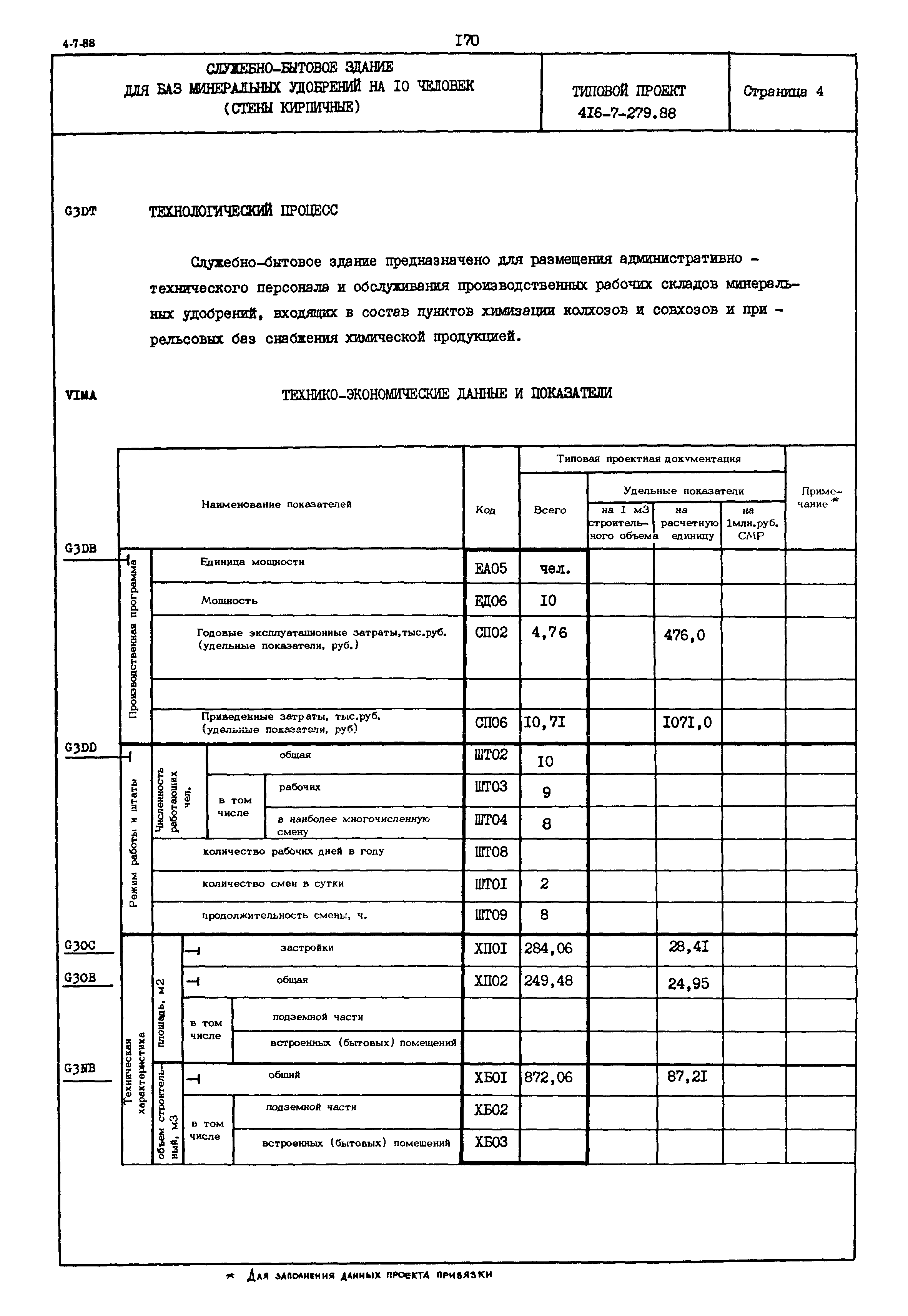 Типовой проект 416-7-279.88