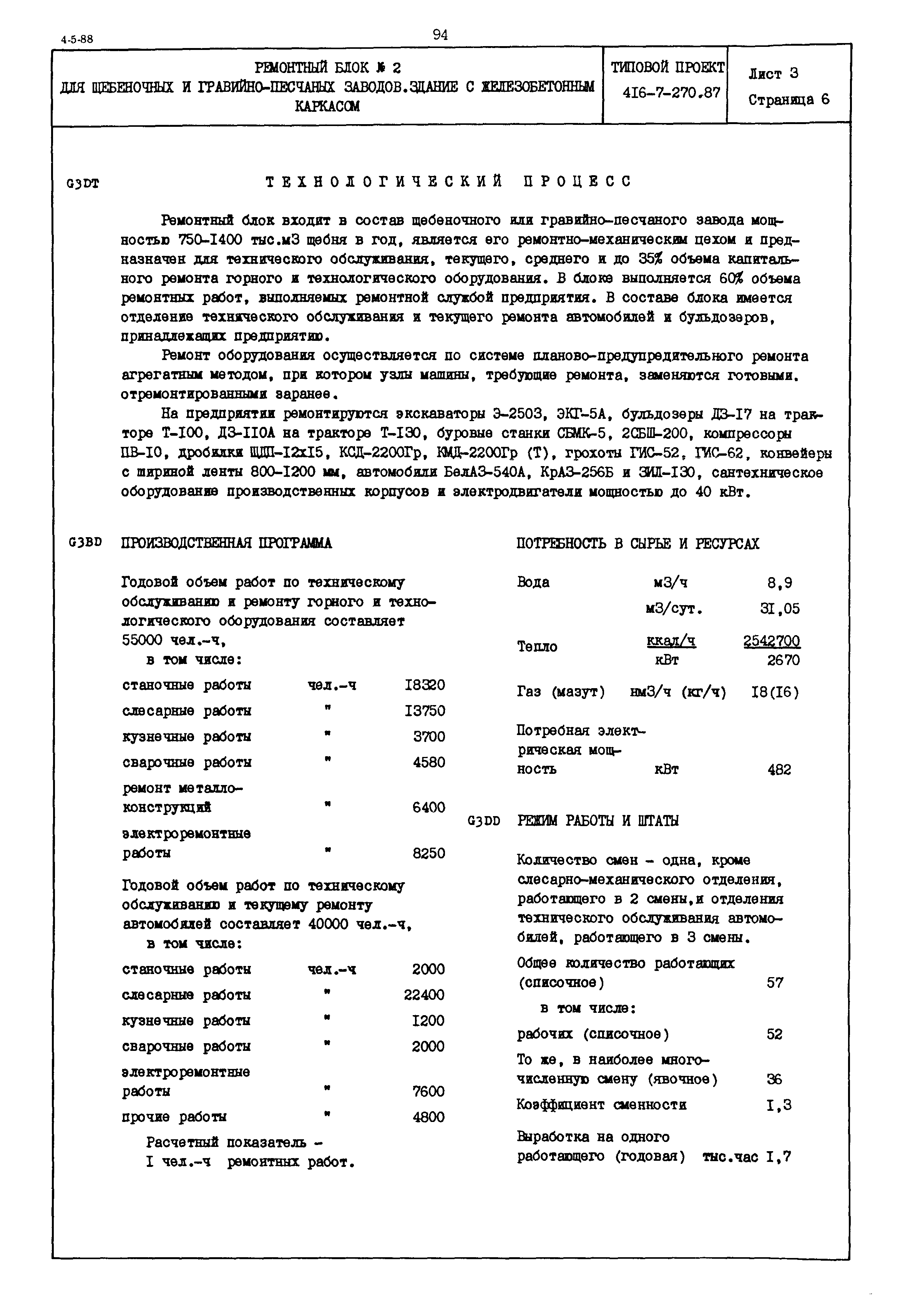 Типовой проект 416-7-270.87
