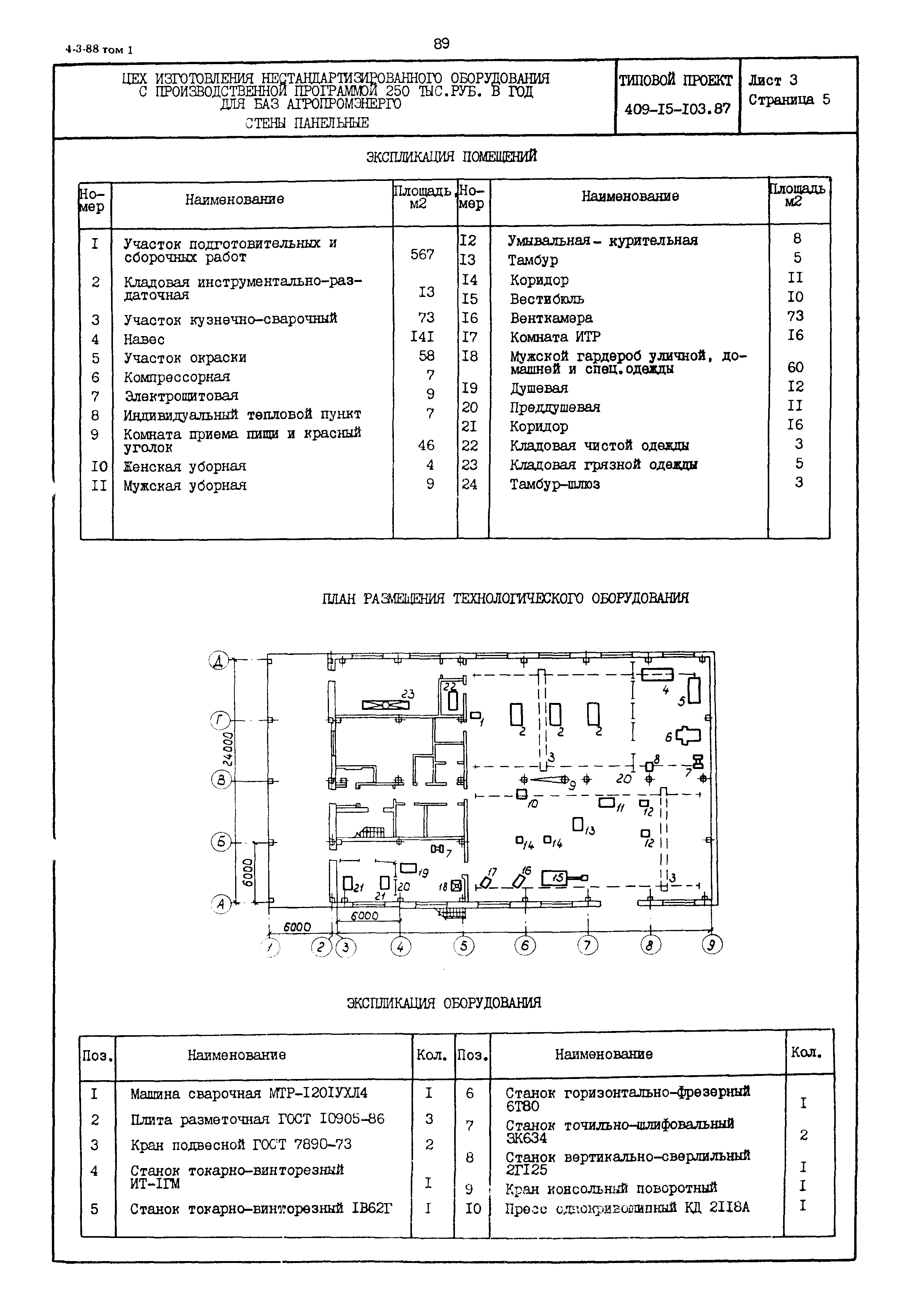 Типовой проект 409-15-103.87