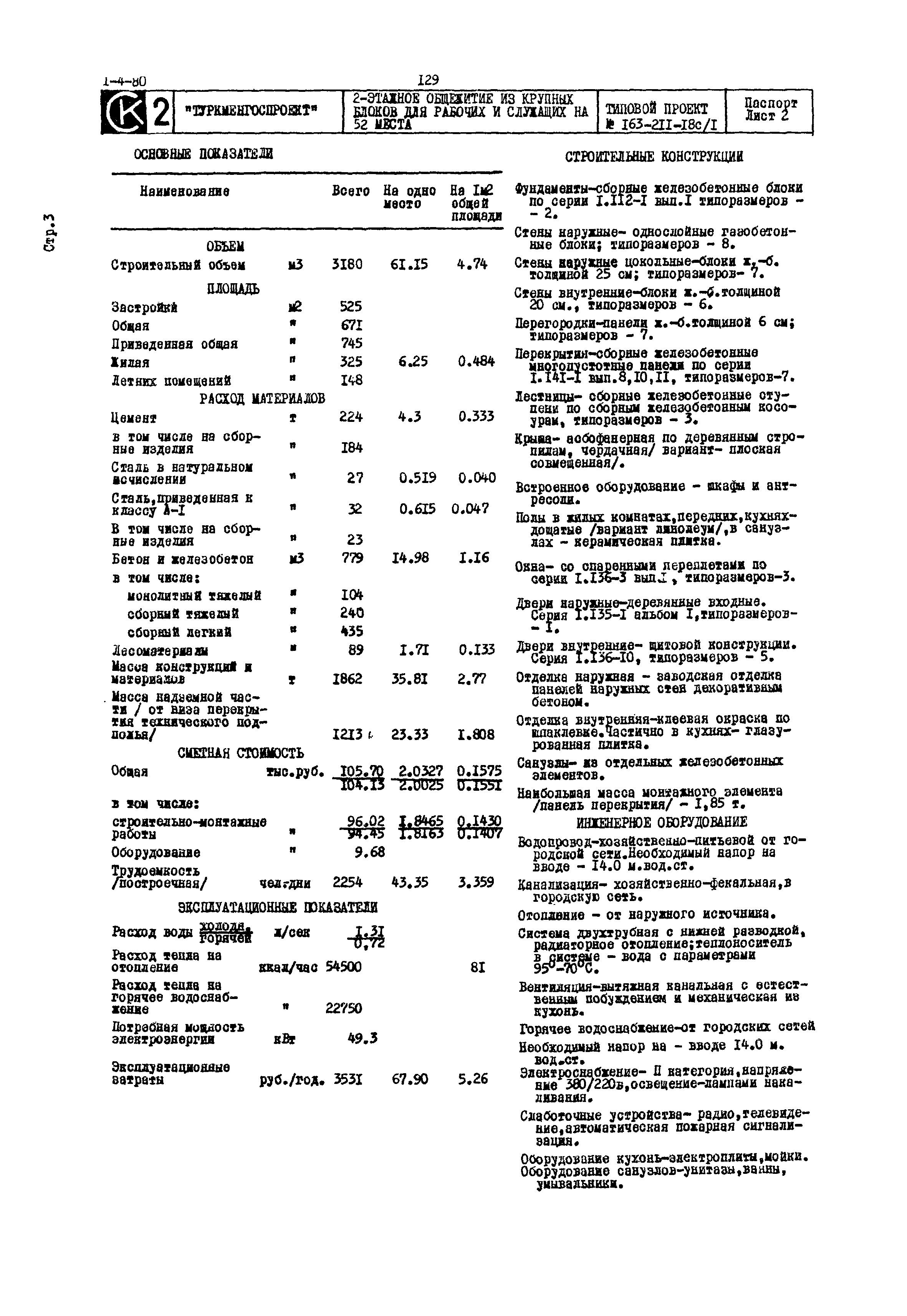Типовой проект 163-211-18с/1