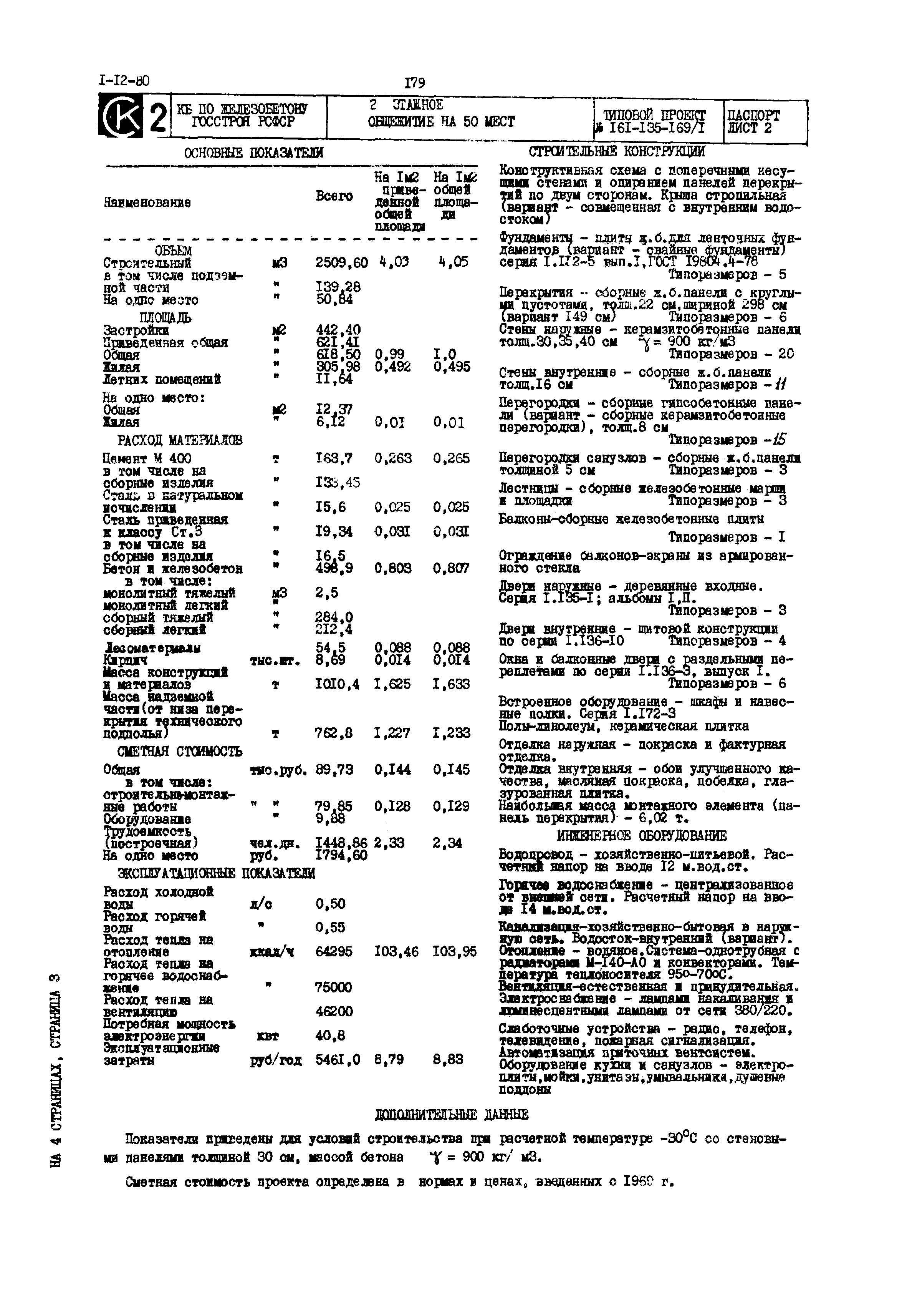 Типовой проект 161-135-169/1