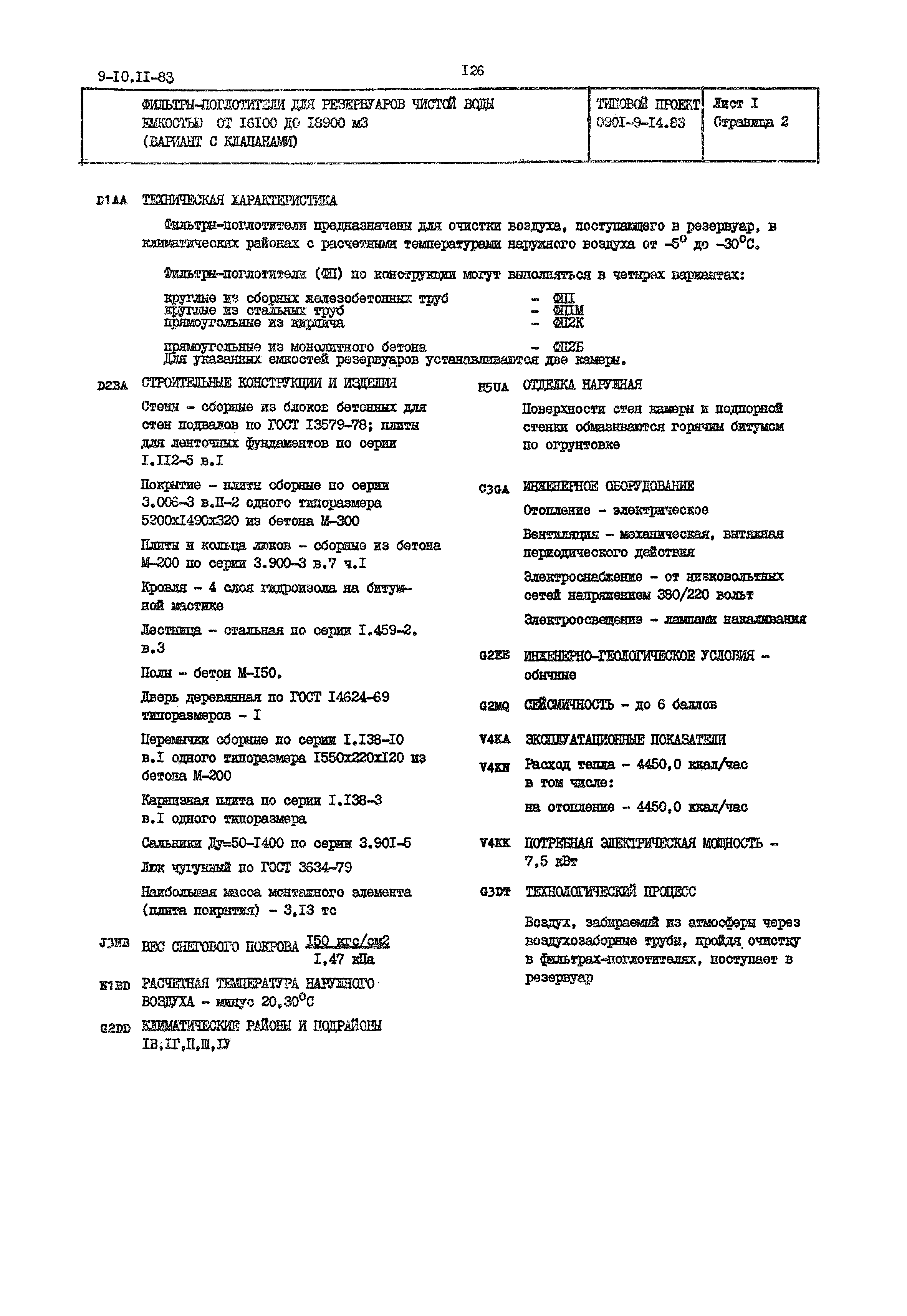 Типовой проект 0901-9-14.83
