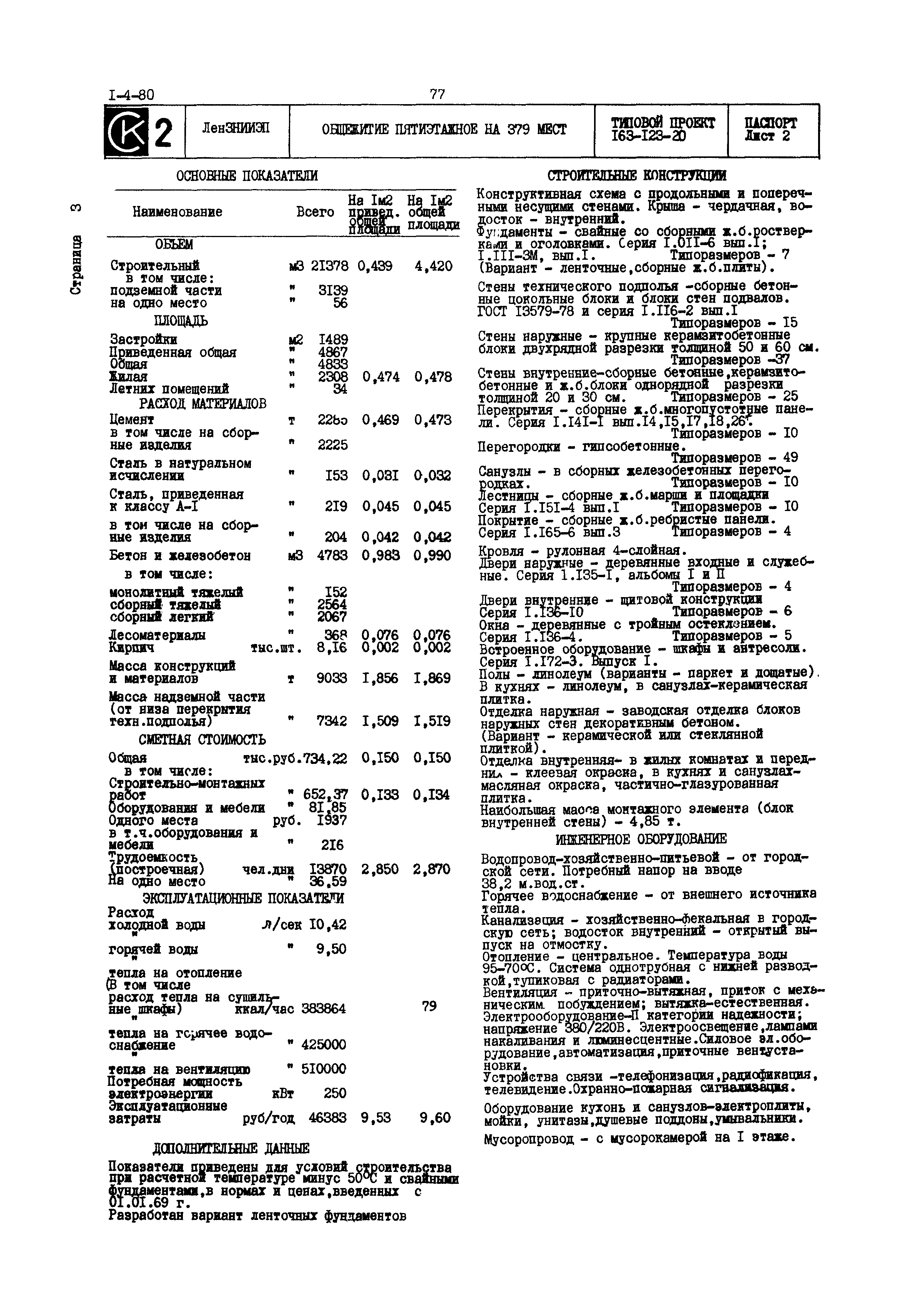 Типовой проект 163-123-20