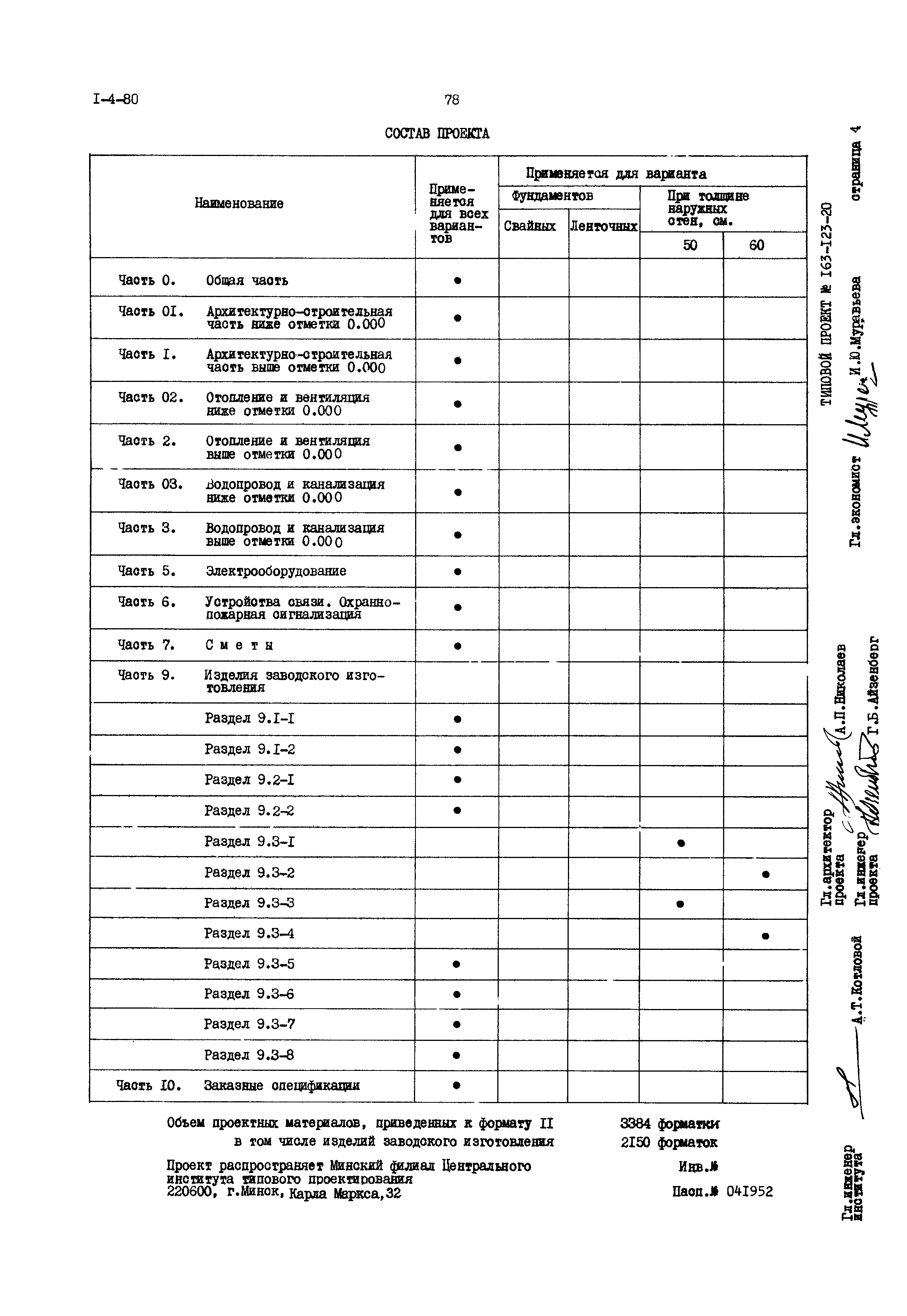 Типовой проект 163-123-20