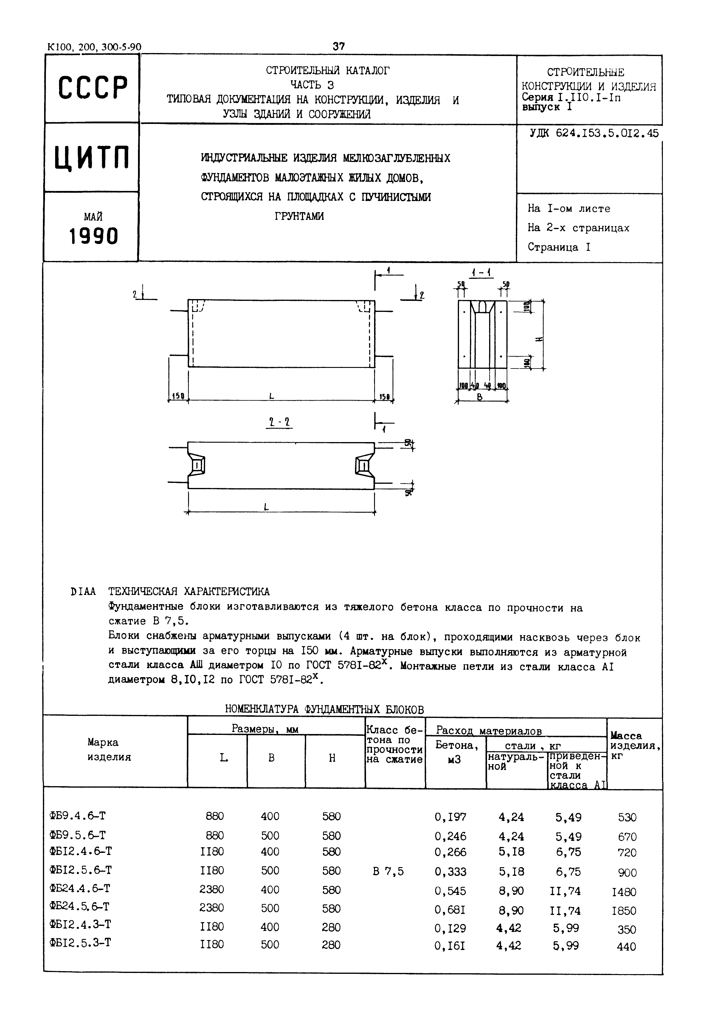 Серия 1.110.1-1п