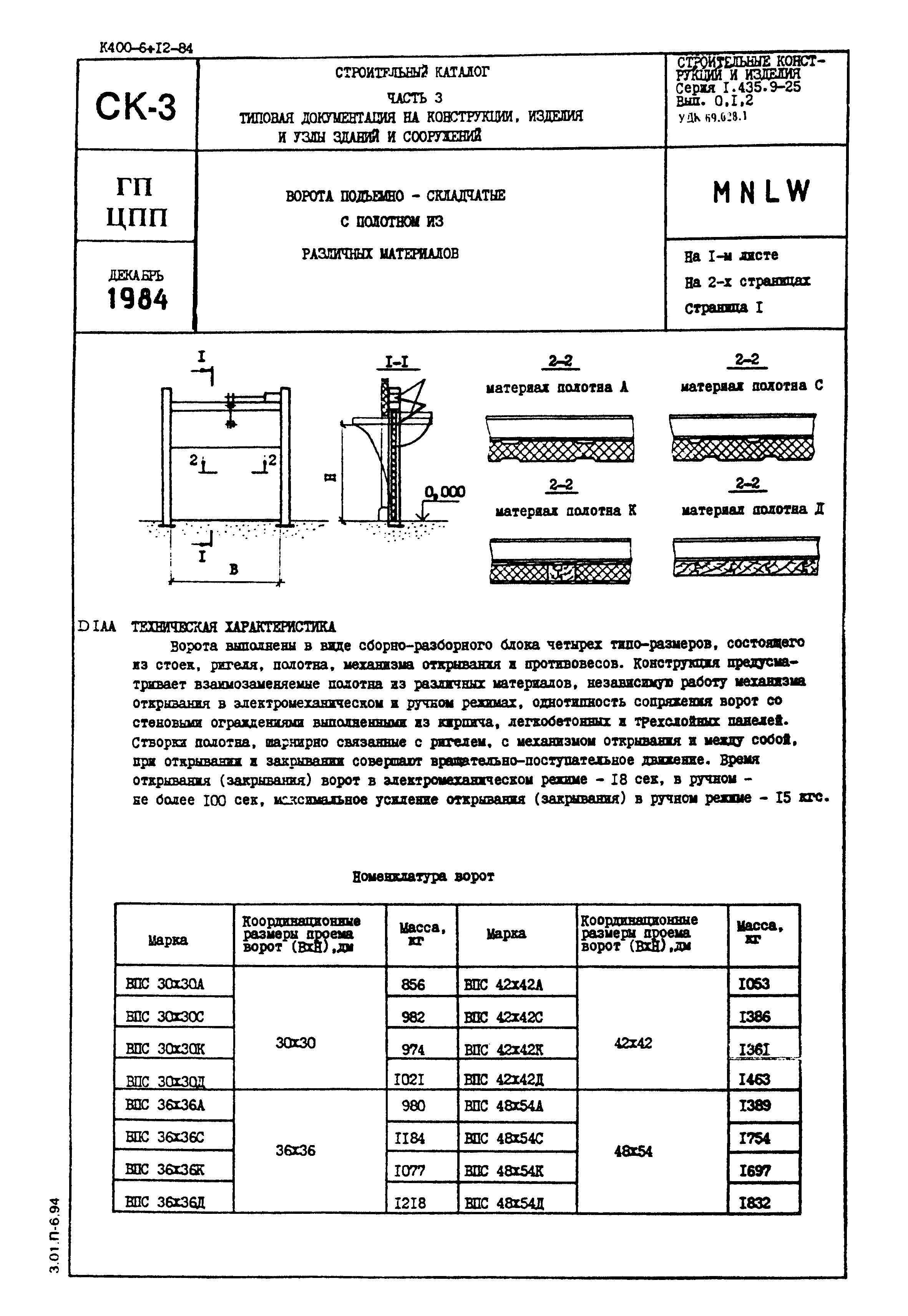 Серия 1.435.9-25