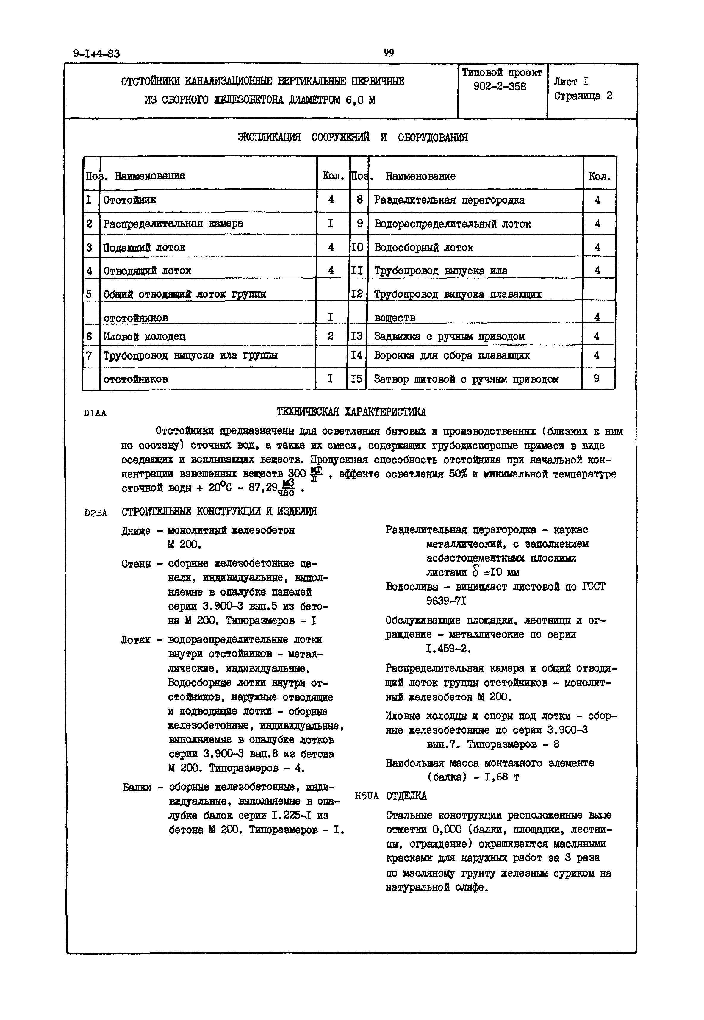Типовой проект 902-2-358