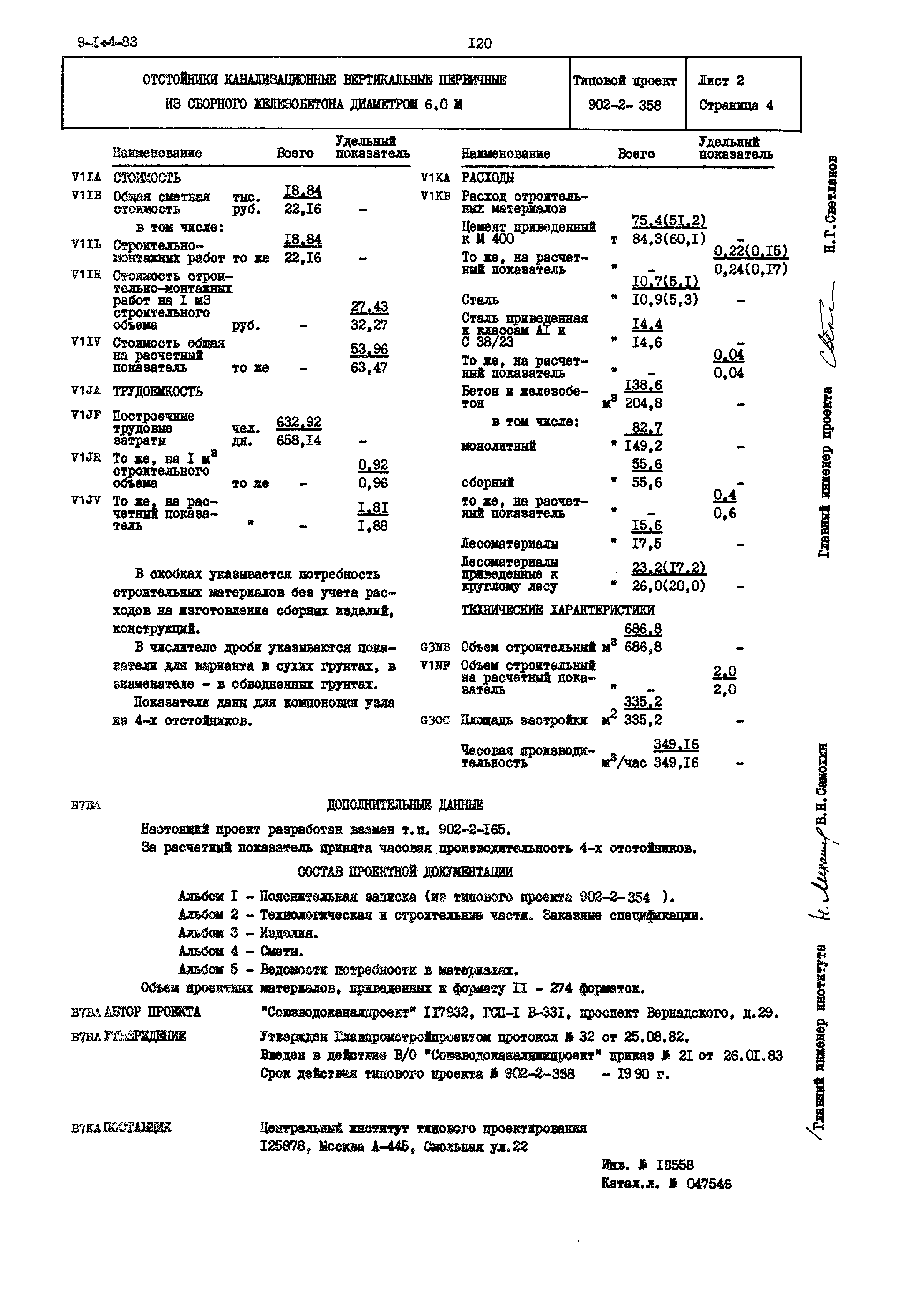 Типовой проект 902-2-358
