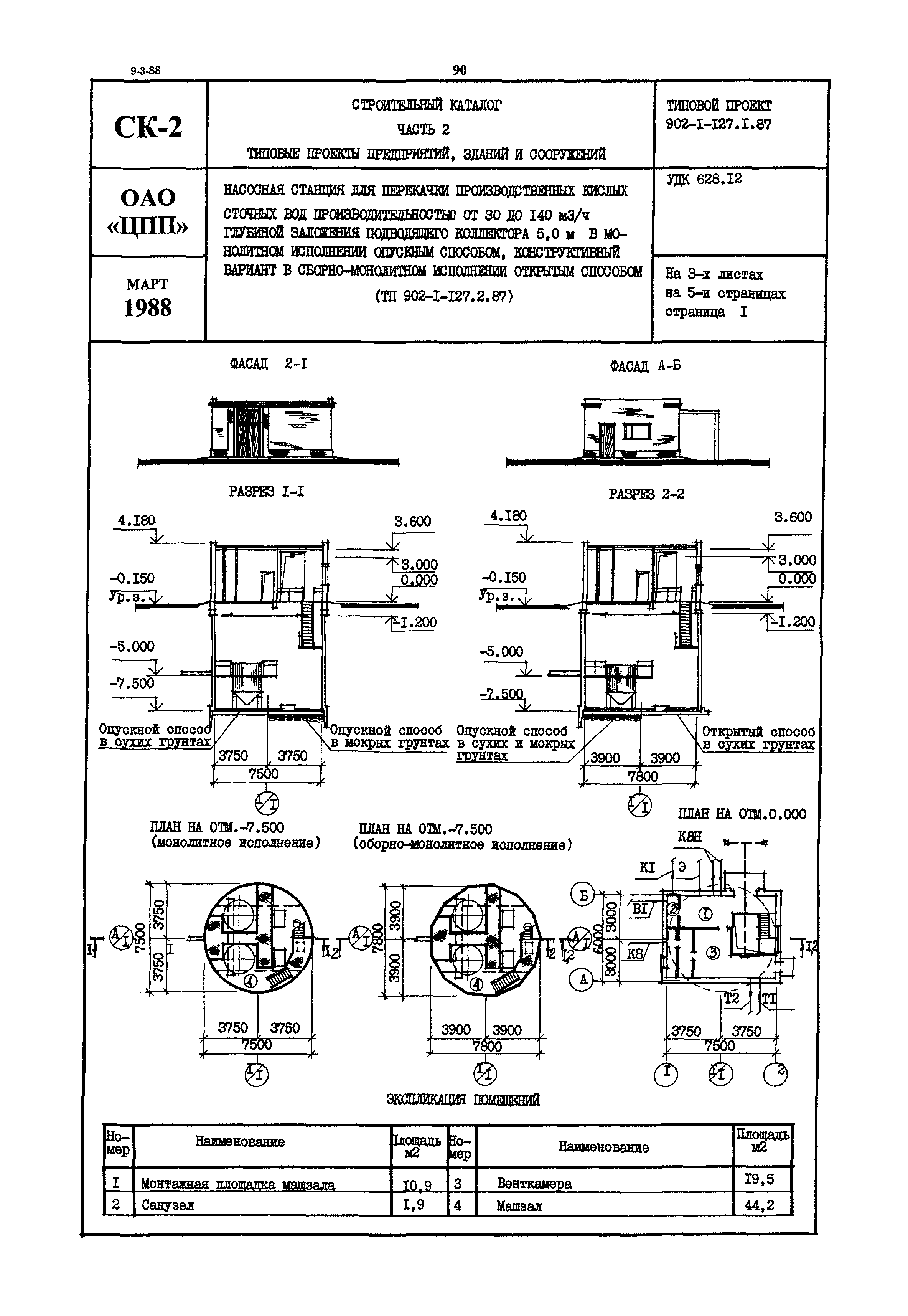 Типовой проект 902-1-127.1.87