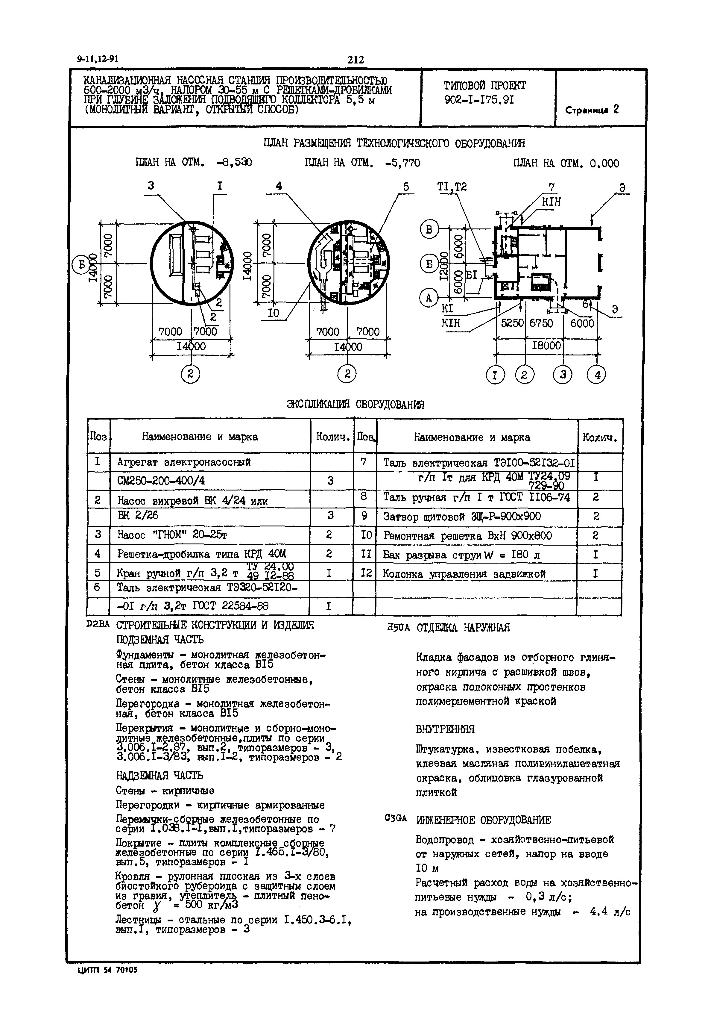 Типовой проект 902-1-175.91