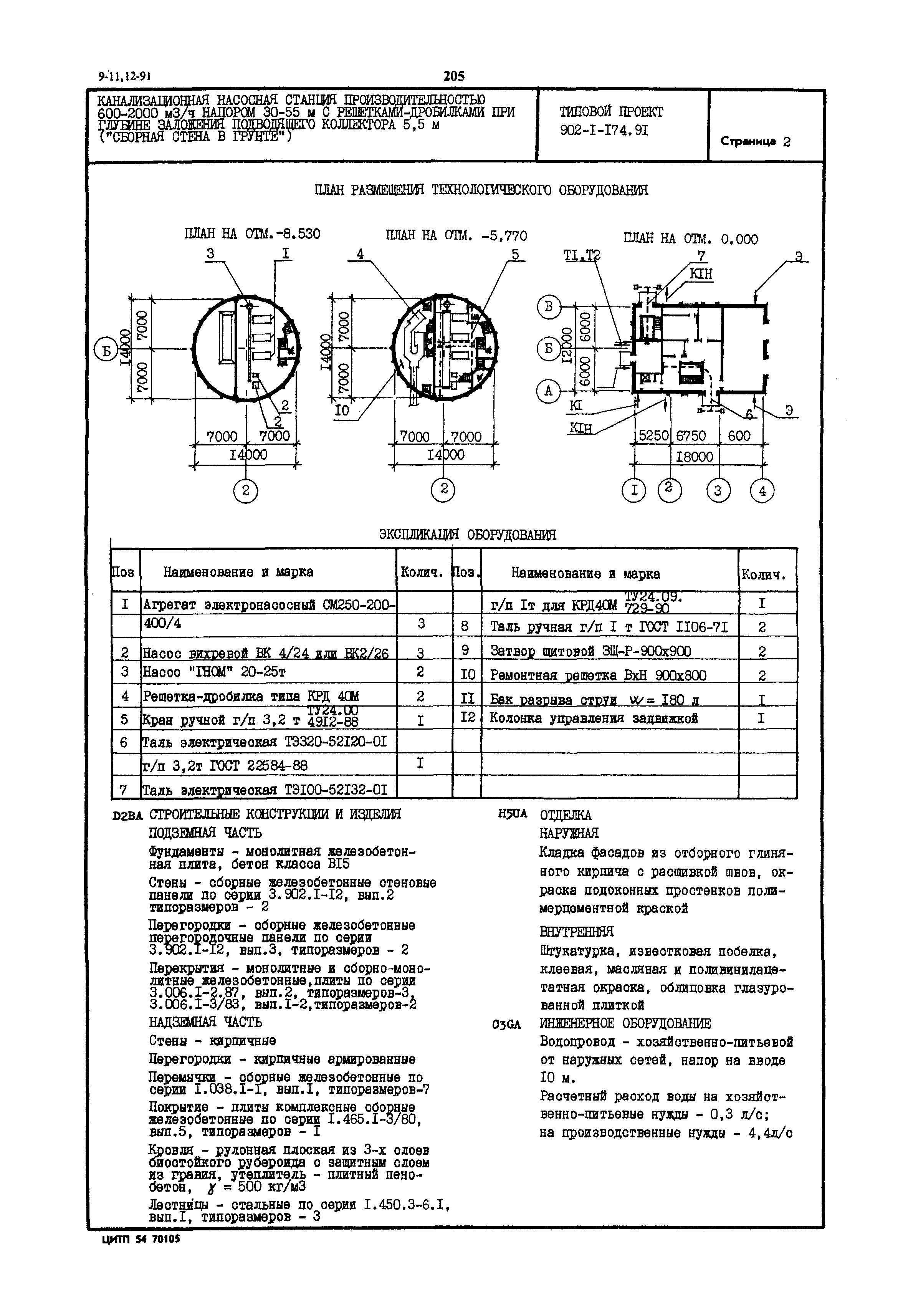 Типовой проект 902-1-174.91
