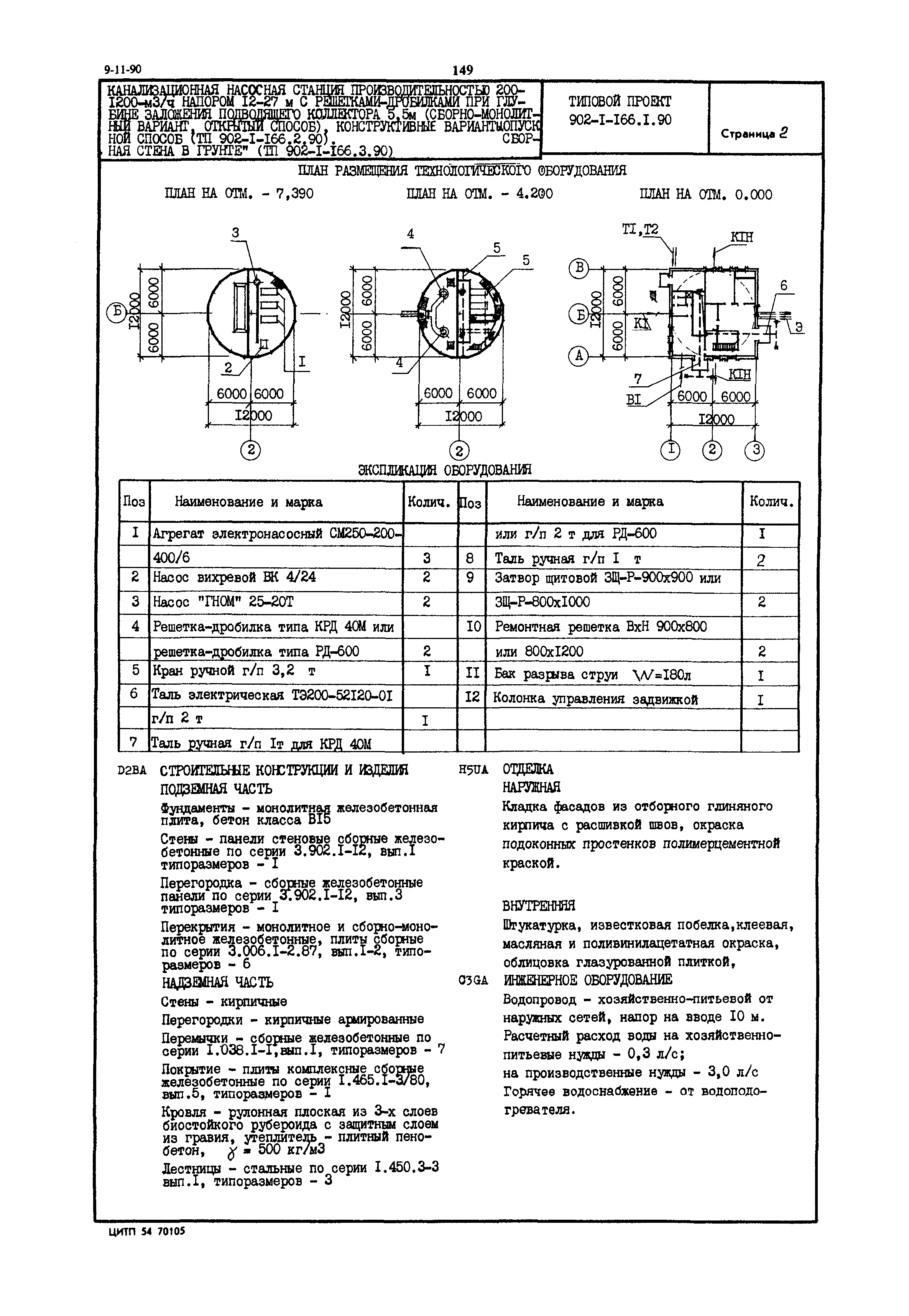 Типовой проект 902-1-166.1.90