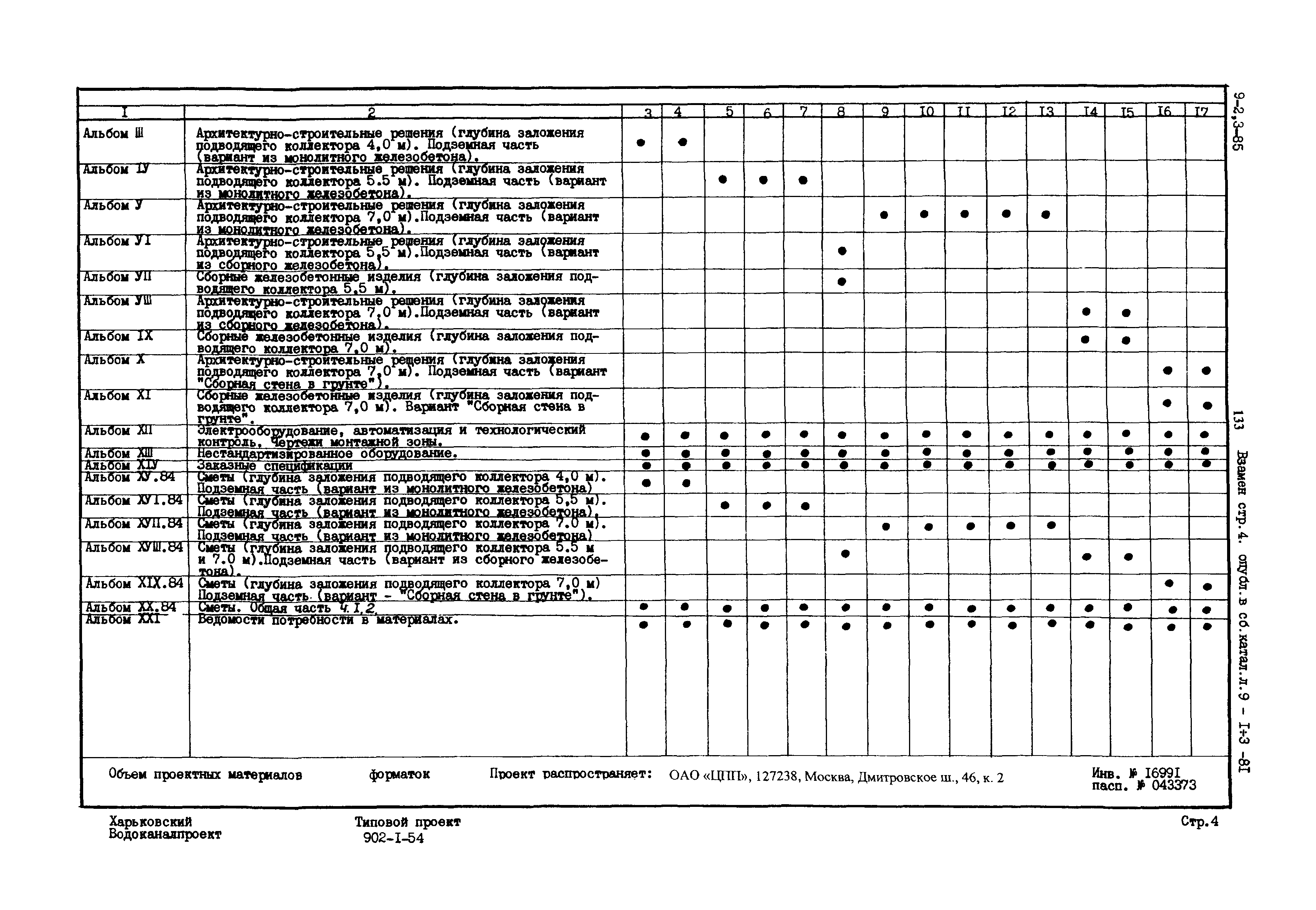 Типовой проект 902-1-54