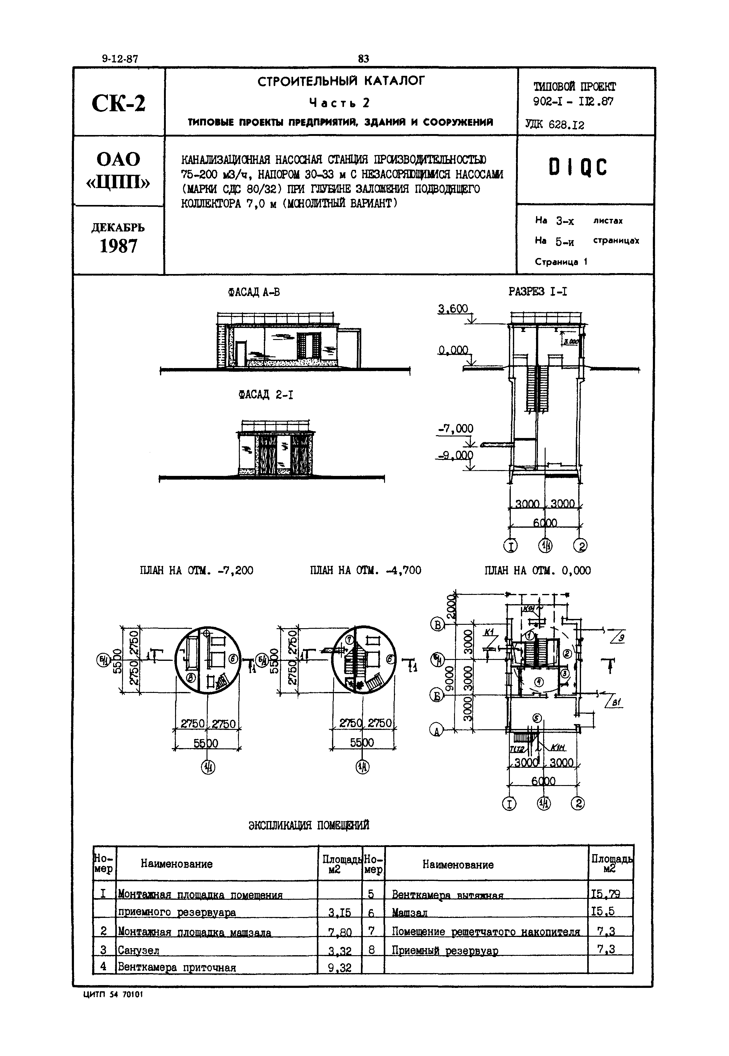 Типовой проект 902-1-112.87